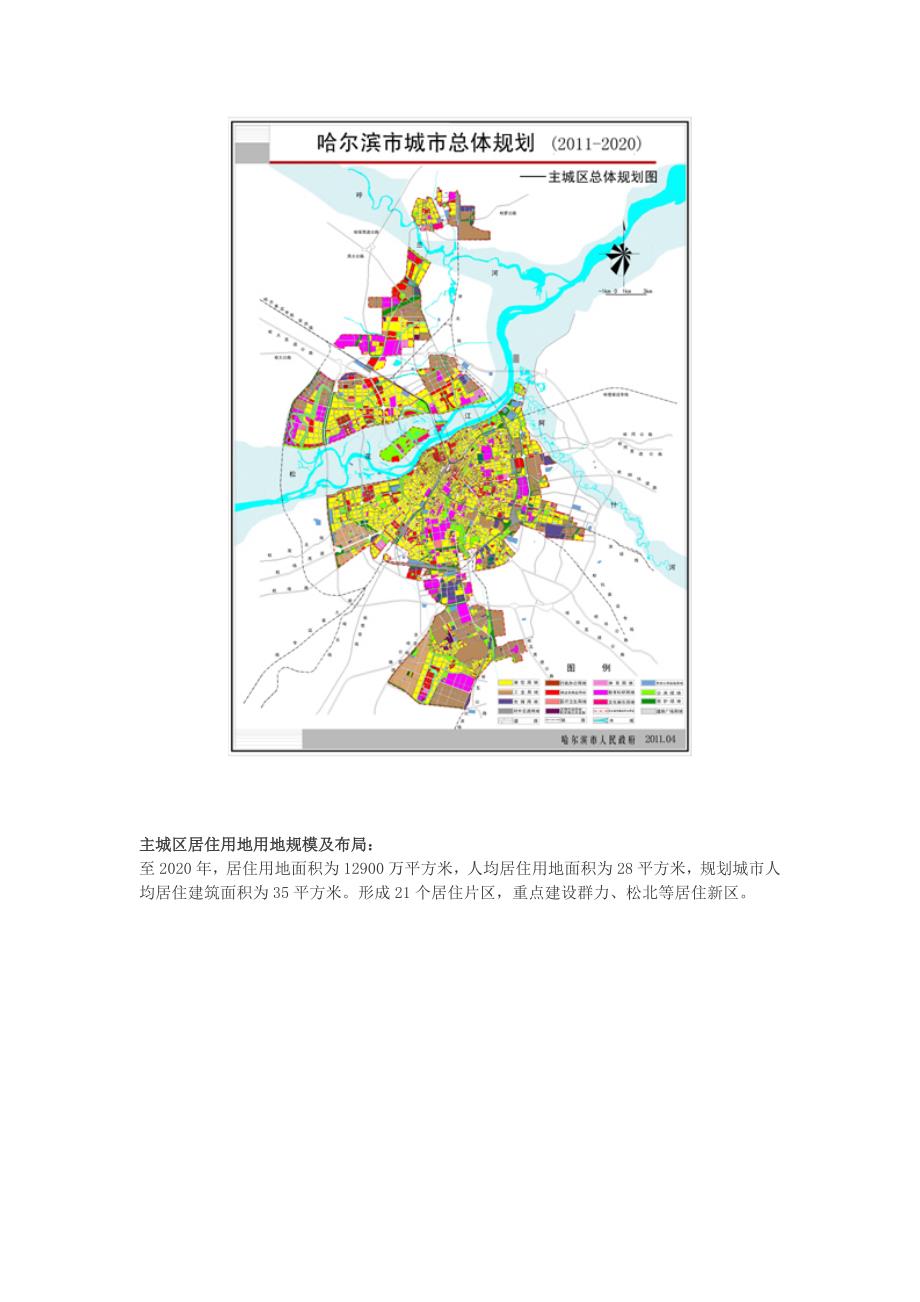 哈尔滨市总体规划(最新)_第4页