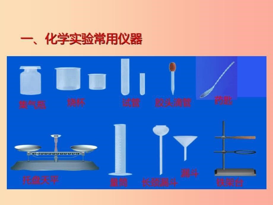 九年级化学上册第一单元走进化学世界1.3走进化学实验室课件1 新人教版.ppt_第5页