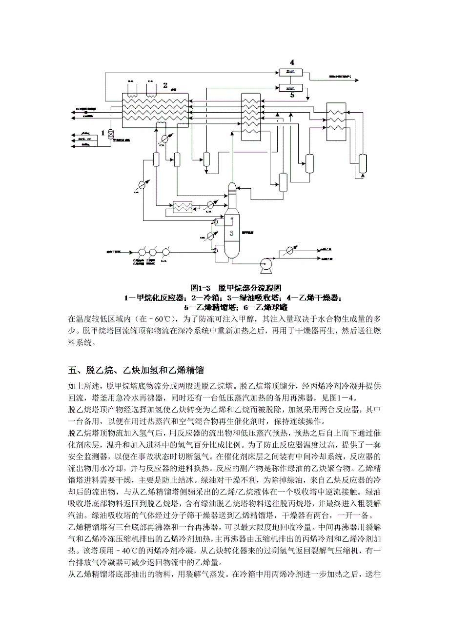 乙烯装置的典型流程和比较_第4页