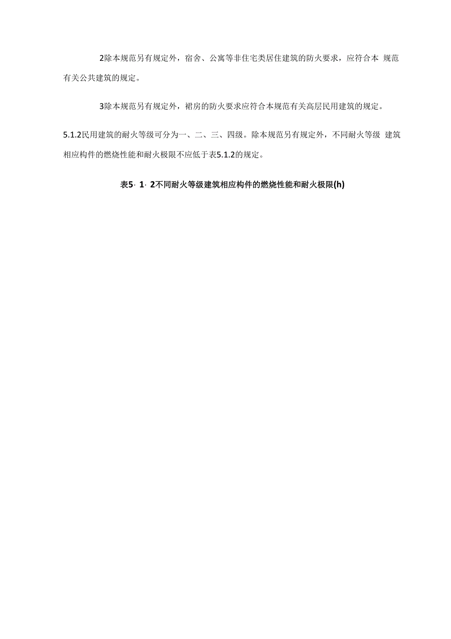 建筑防火民用建筑分类和耐火等级_第2页