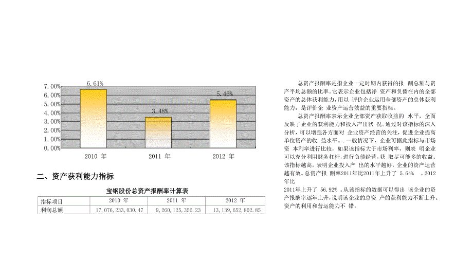 宝钢股份盈利能力分析_第4页