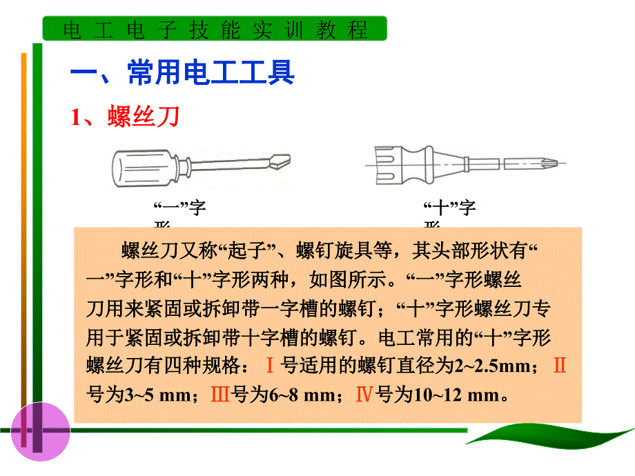 第2章常用电工工具与仪表及低压电器_第2页