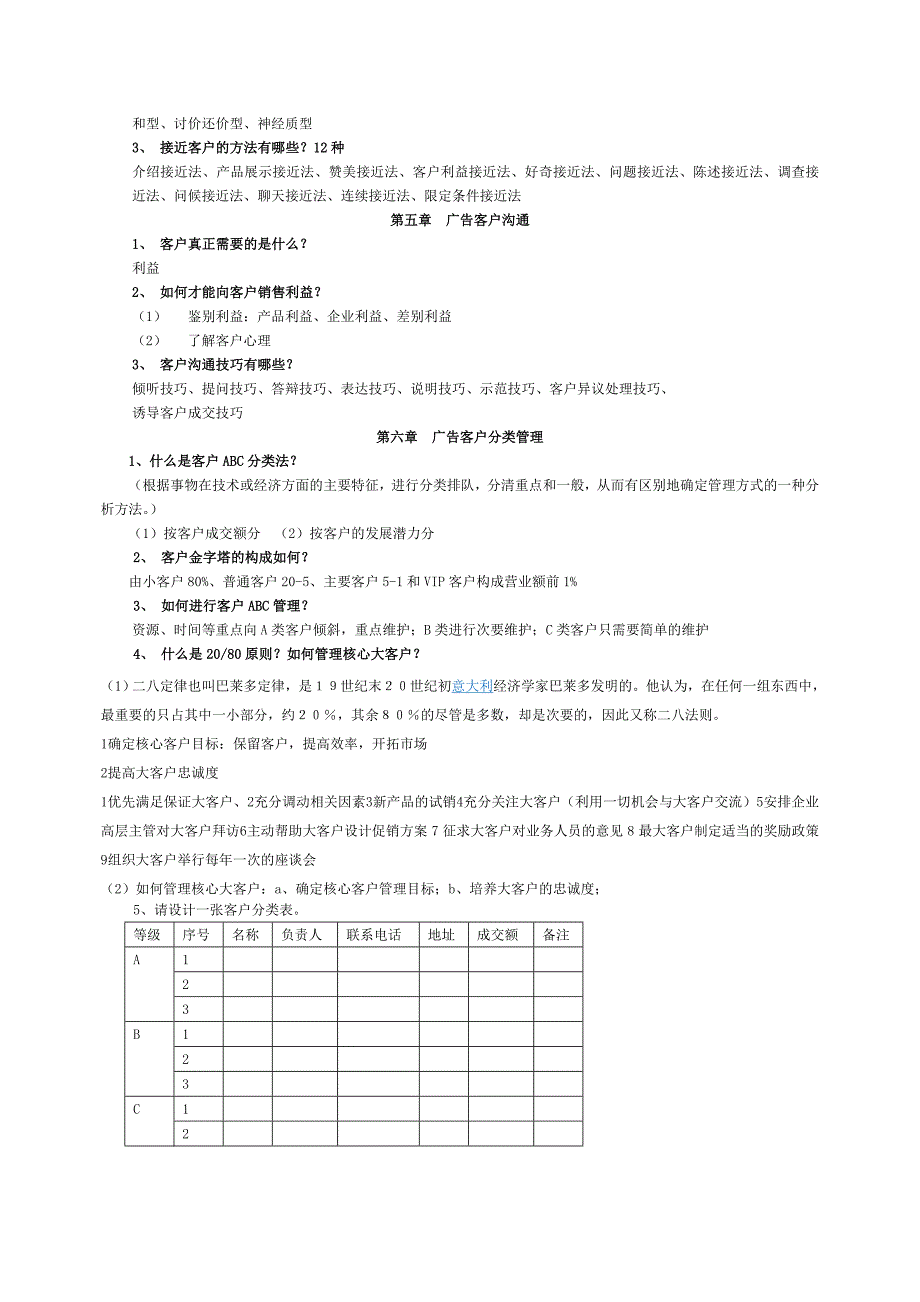 客户服务考试复习资料_第3页