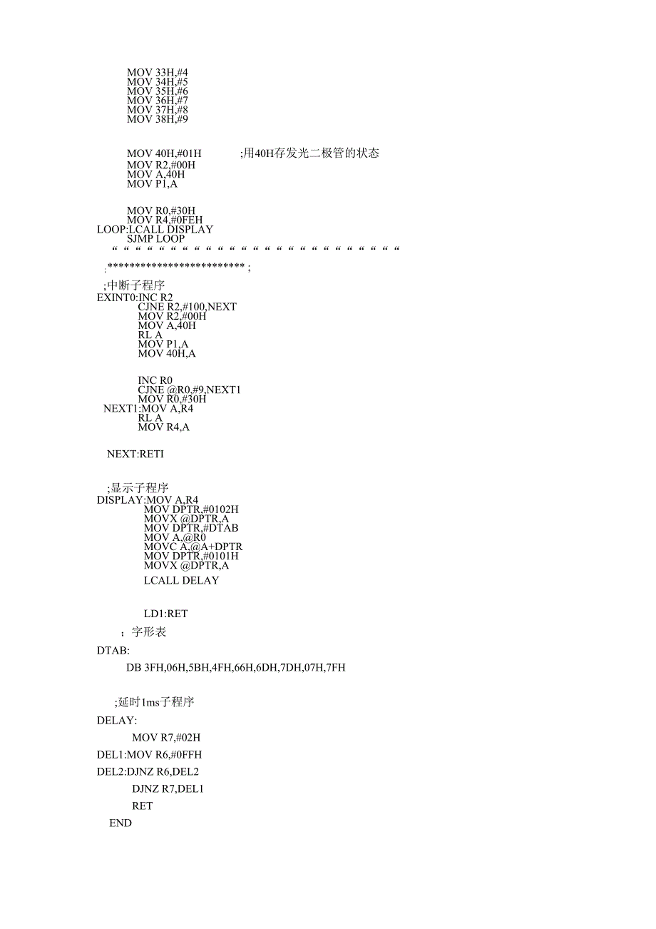 单片机实验——利用中断控制LED灯_第5页