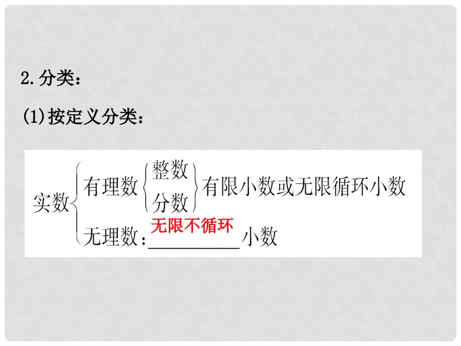 七年级数学下册 第六章 实数 6.3 实数课件1 （新版）新人教版_第3页