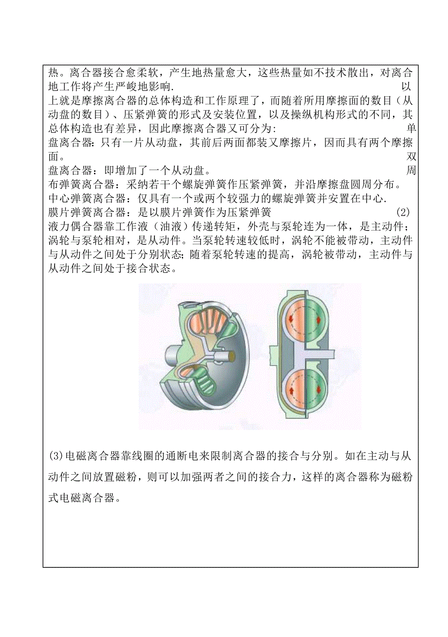 离合器毕业设计开题报告_第4页