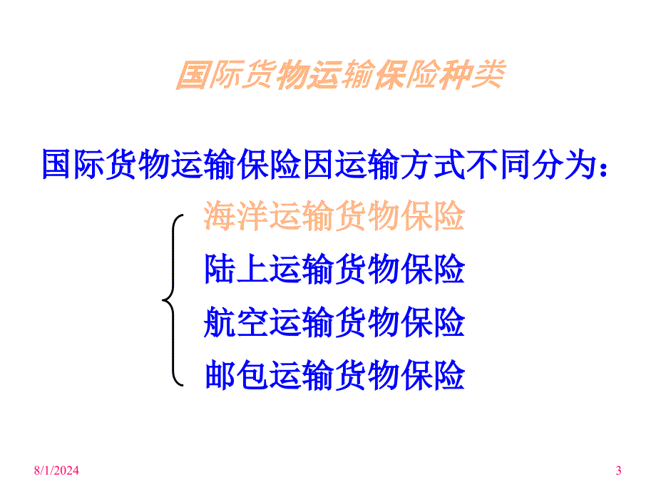 国际货物运输保险优秀优秀课件_第3页