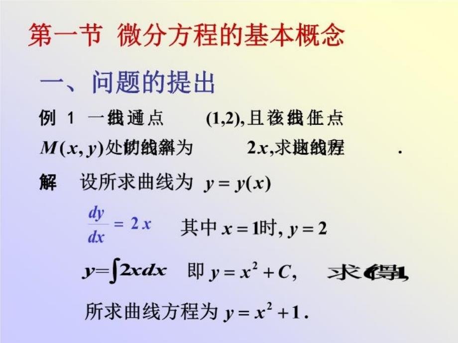 最新微分方程的基本概念61761PPT课件_第4页