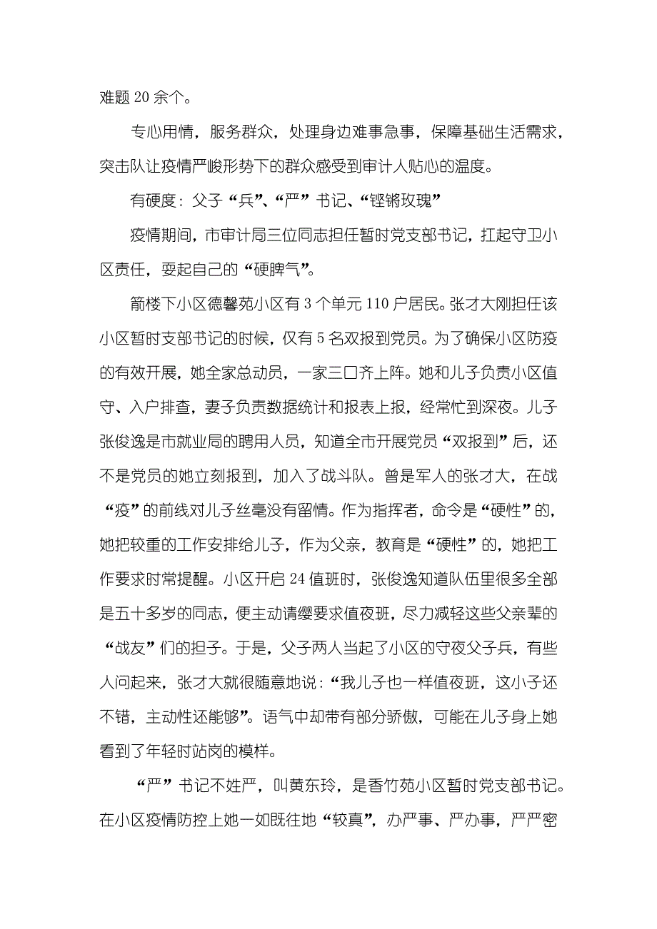 审计局党员干部职员抗击疫情双报到侧记_第2页