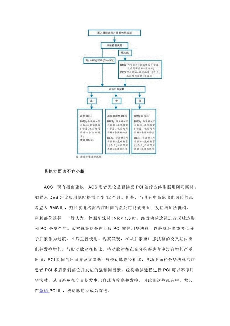 华法林的患者“遭遇”冠脉介入.doc_第5页