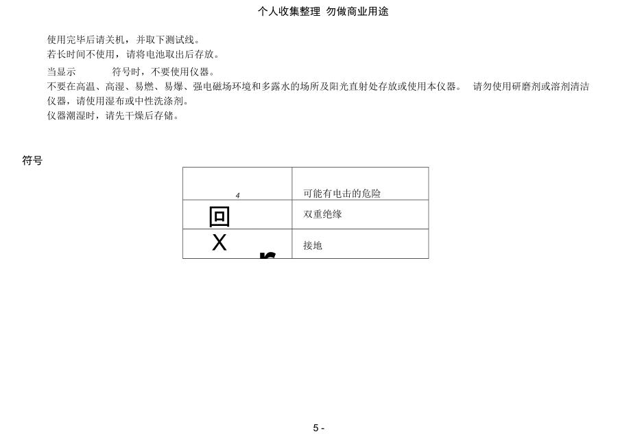 胜利VC综合接地电阻测试仪说明书中文_第5页