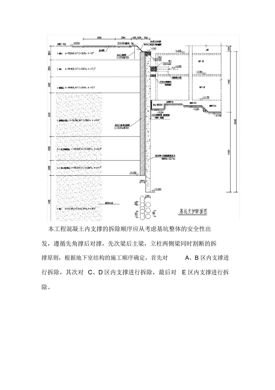 内支撑拆除施工方案..说课材料_第4页