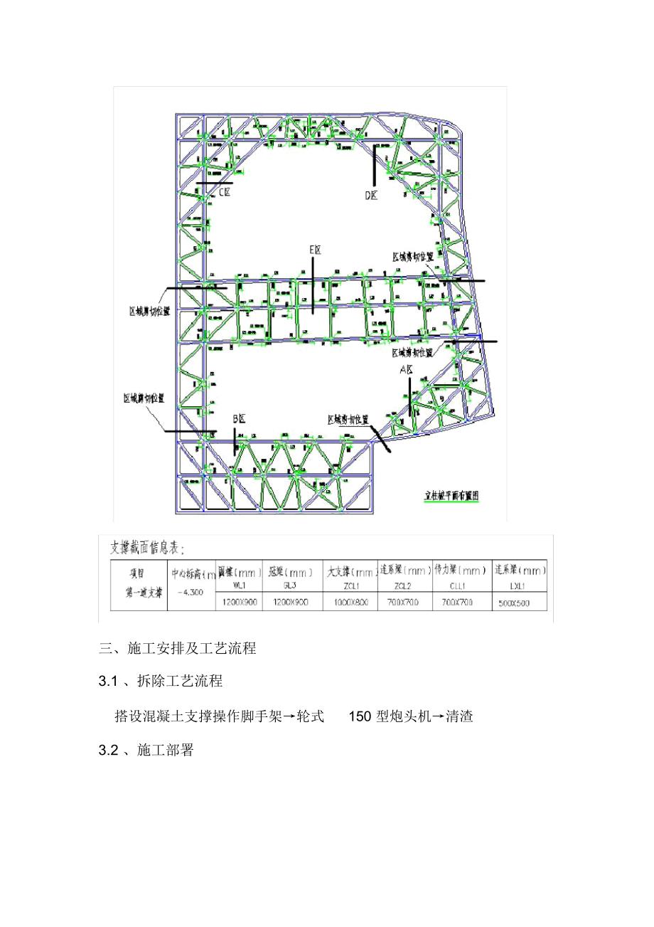 内支撑拆除施工方案..说课材料_第5页