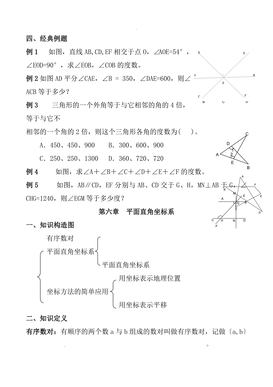 人教版七年级下册数学总复习_第3页