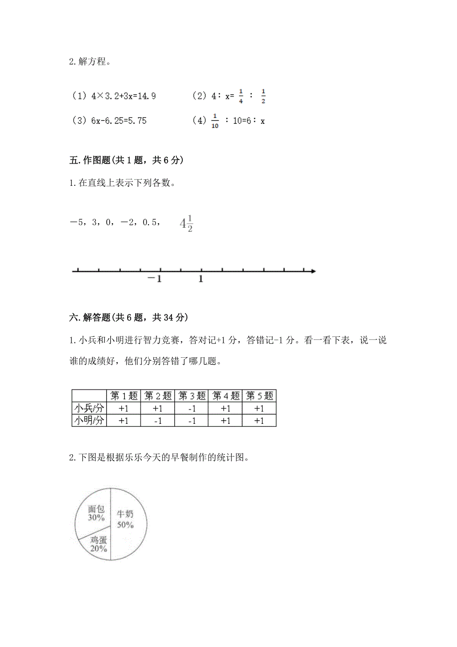 小学六年级下册数学-期末测试卷【综合题】.docx_第3页