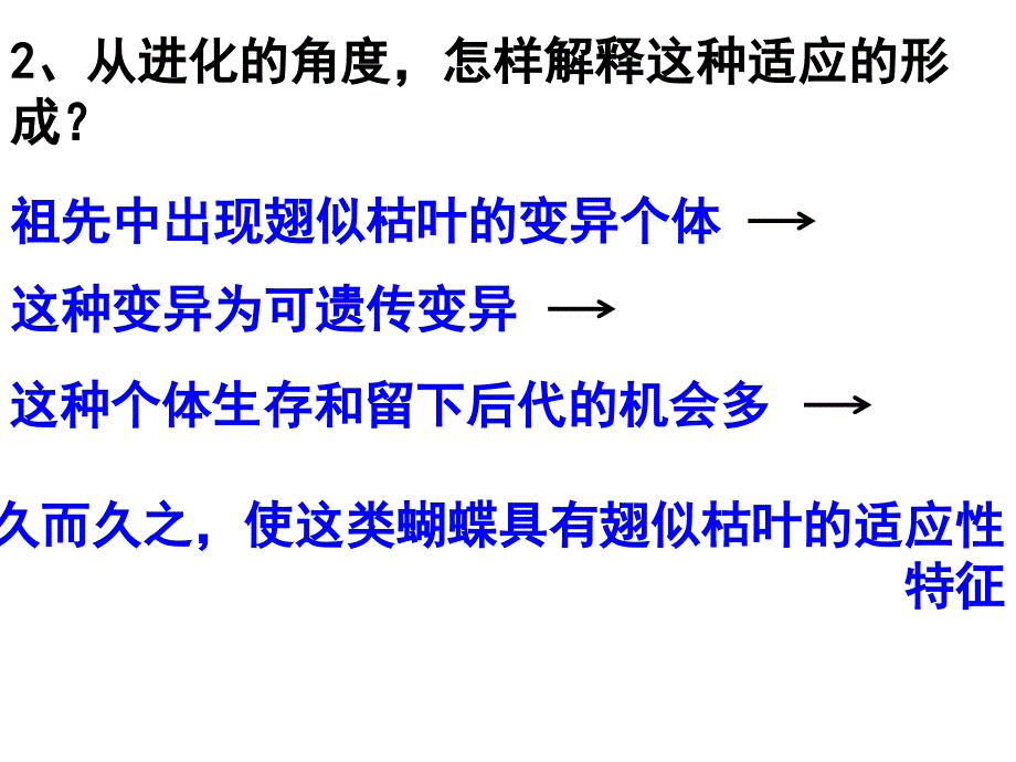 现代生物进化理论的由来(上课用PPT)_第3页