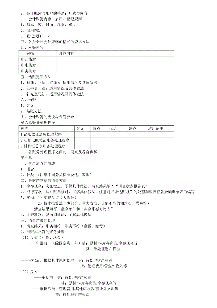 会计基础复习提要_第3页