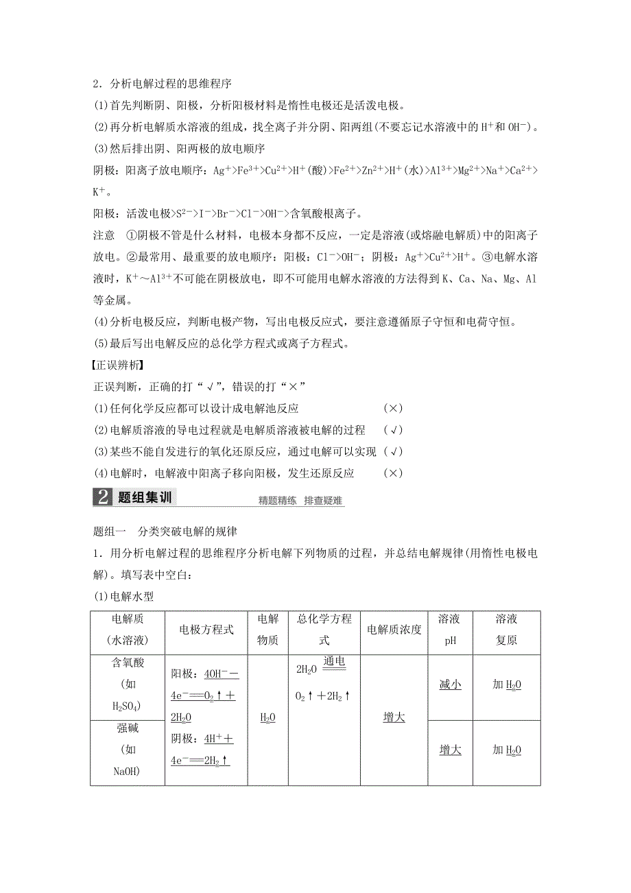 高考化学二轮复习 专题15 电解池 金属的腐蚀与防护（加试）（含解析）_第2页