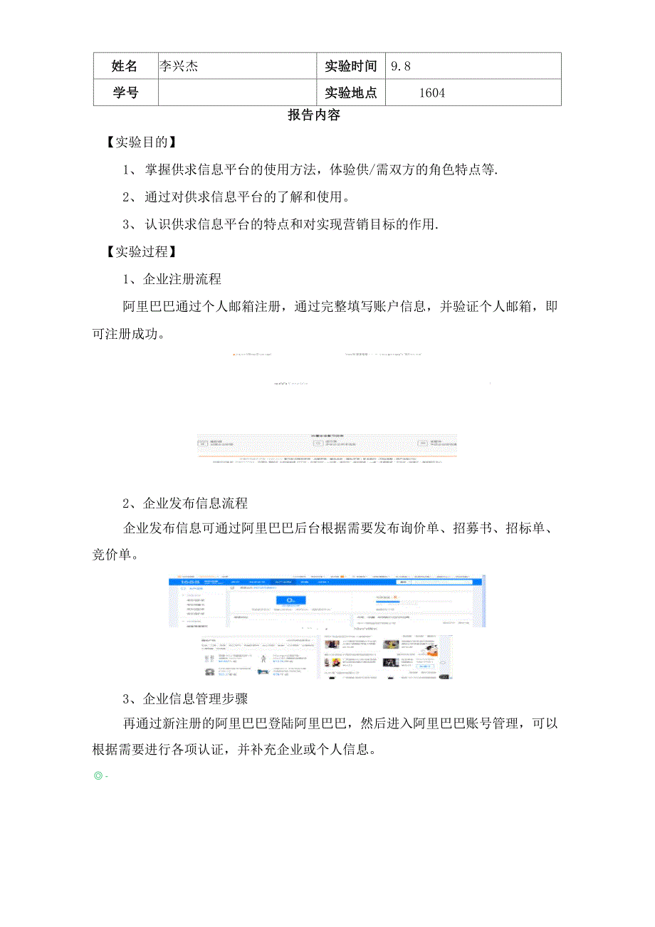 《网络营销模拟实验》网络营销技能训练实验报告_第2页