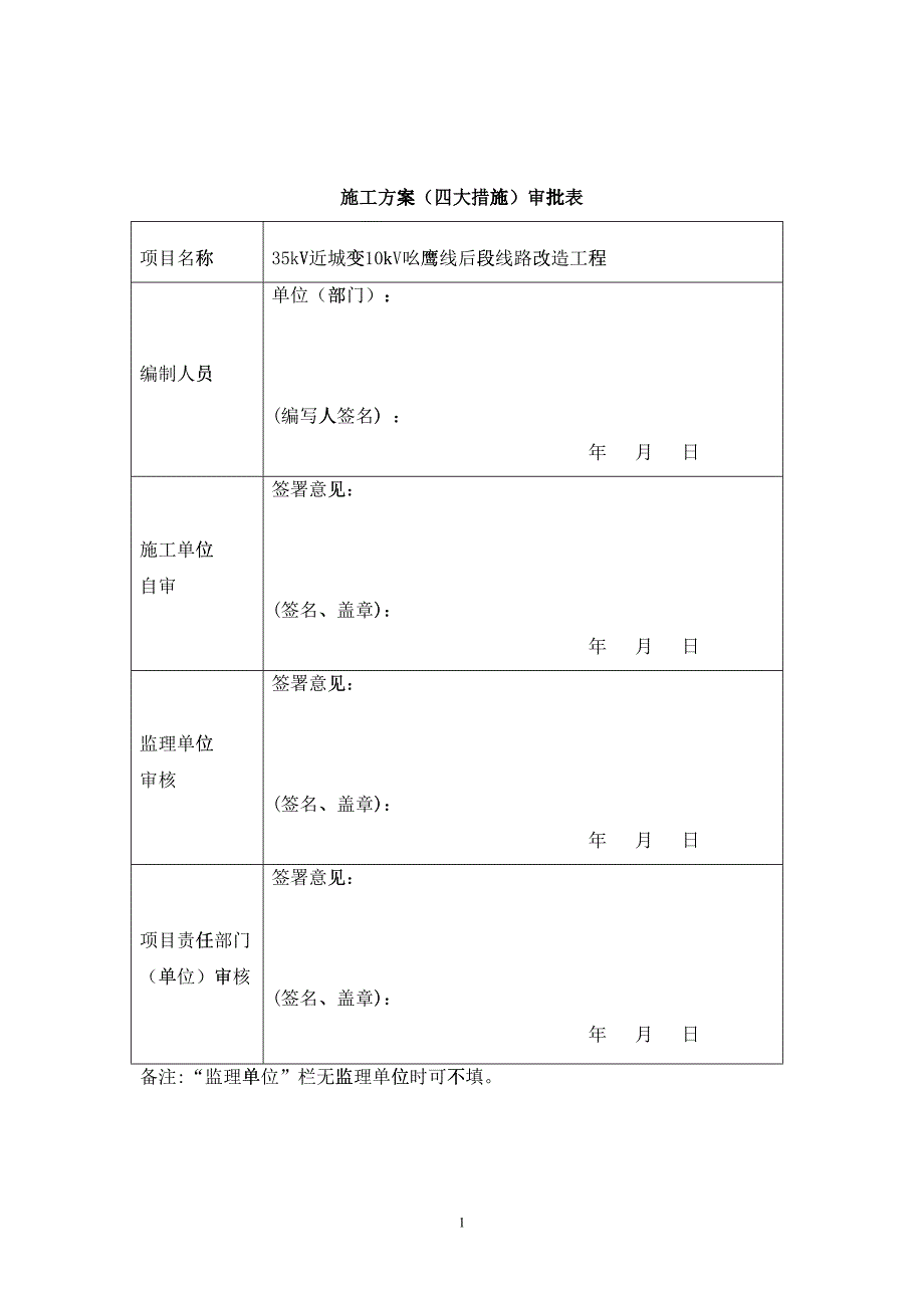 线路改造工程施工方案培训资料_第1页