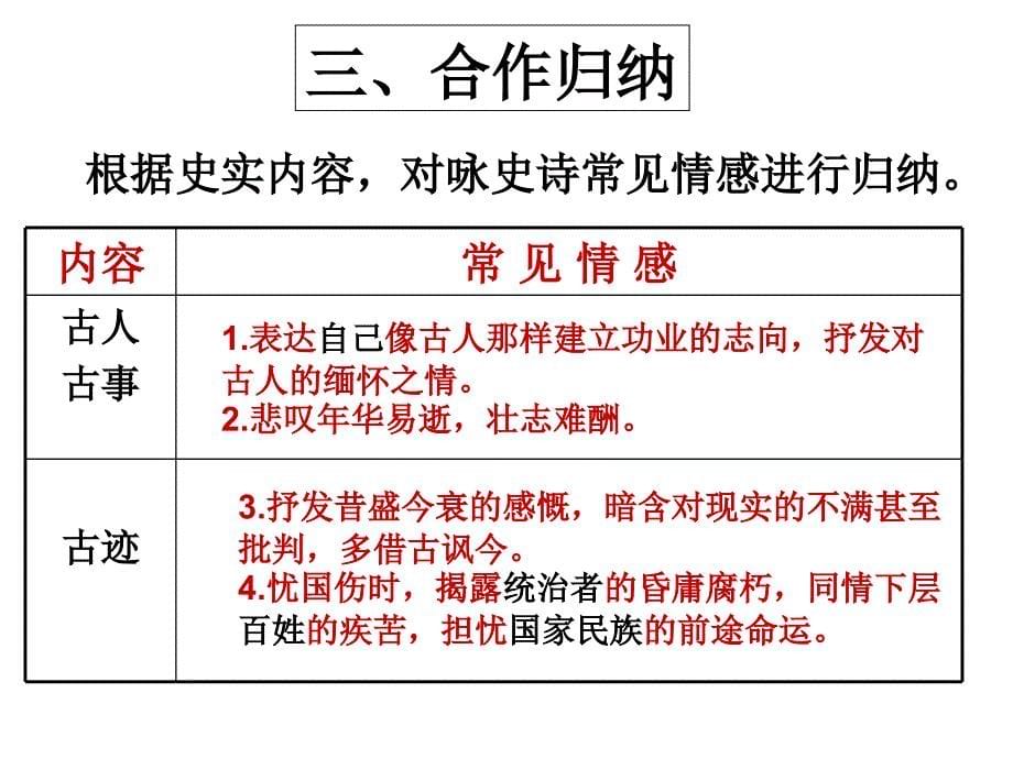 品析咏史诗情感_第5页