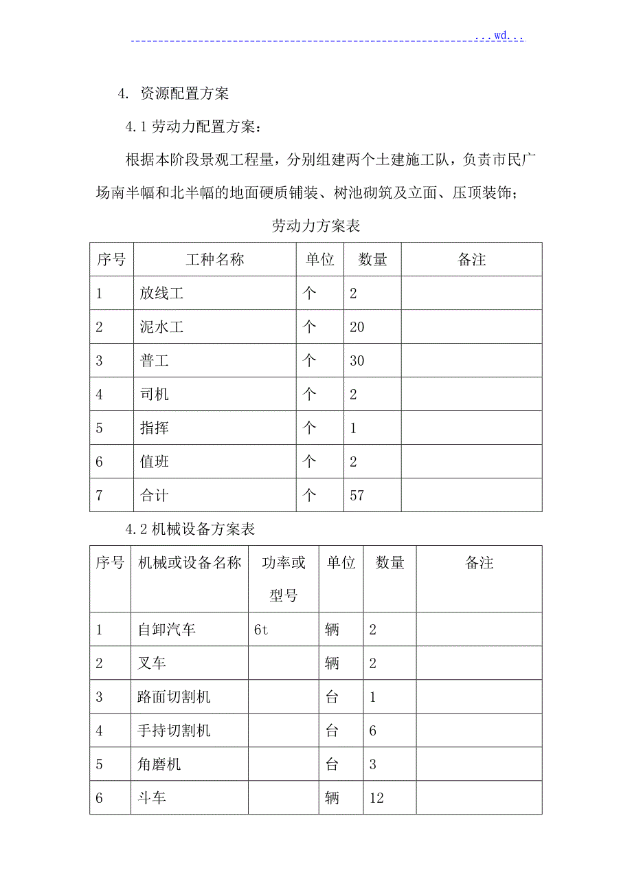 广场硬质铺装施工设计方案_第4页