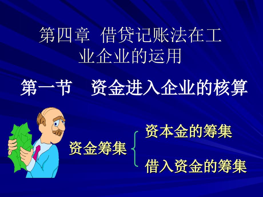 第四章借贷记账法在工业企业的运用_第1页