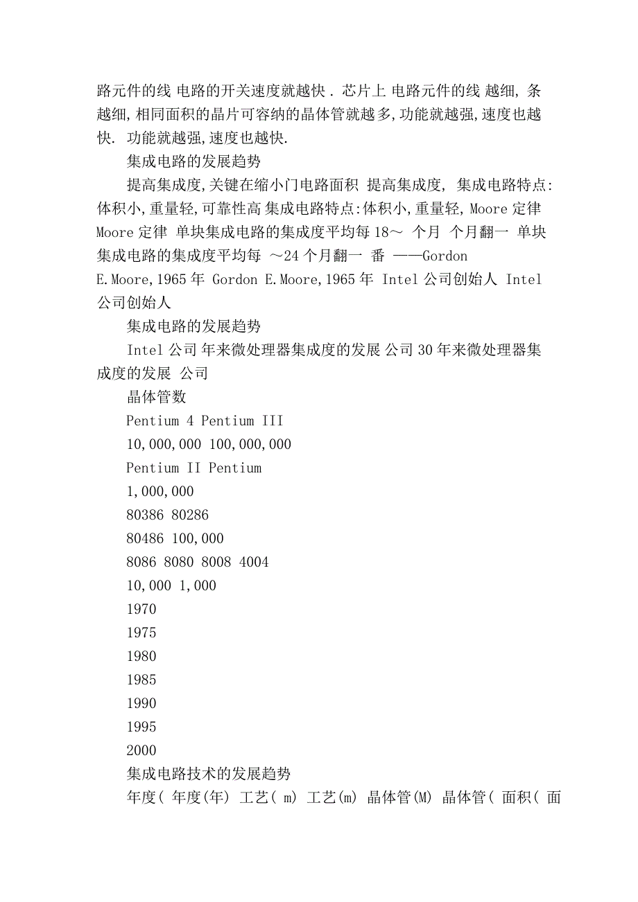 江苏专转本计算机12第一章微电子技术与通信技术_第4页