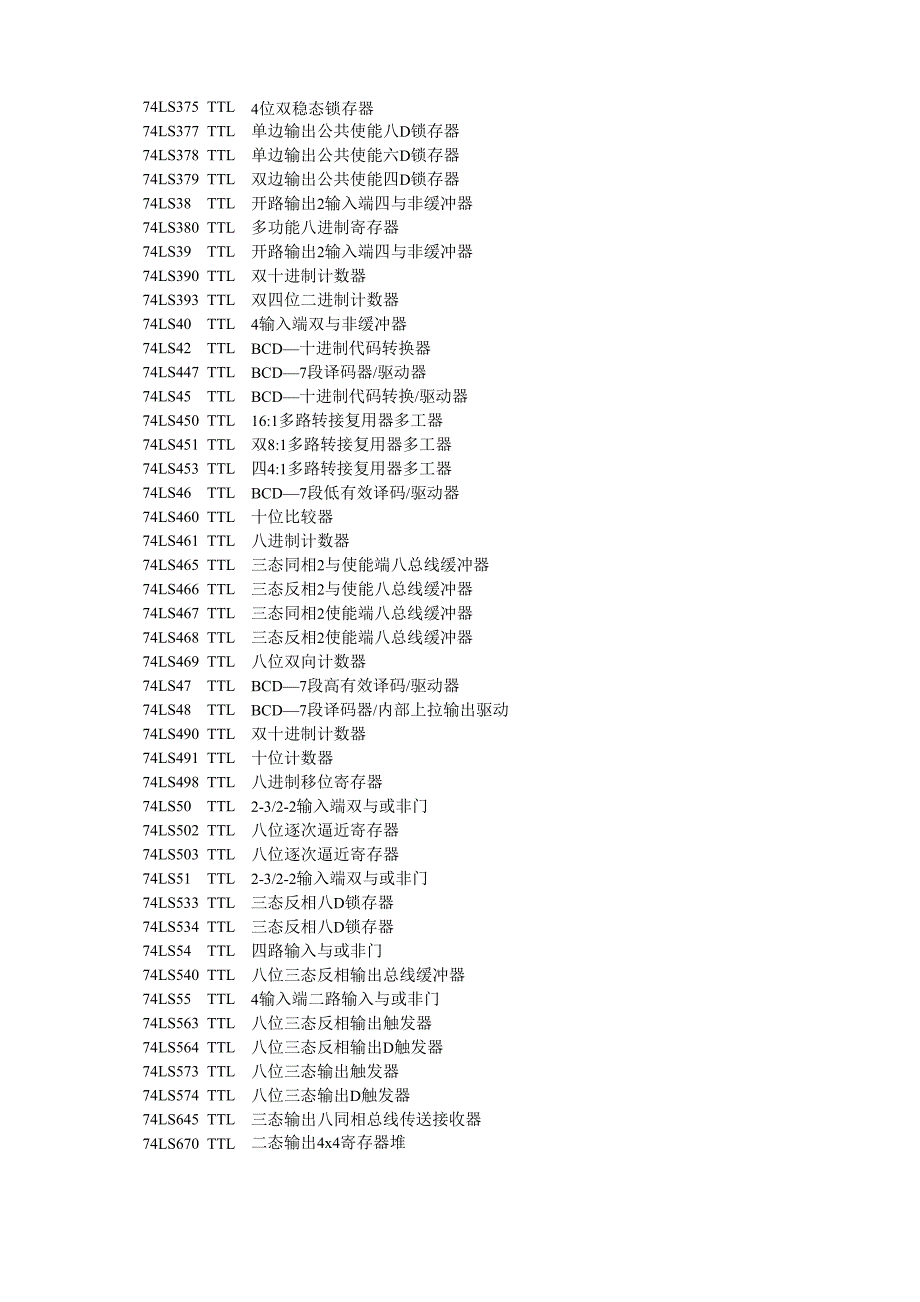 74LS系列芯片中文解释_第4页