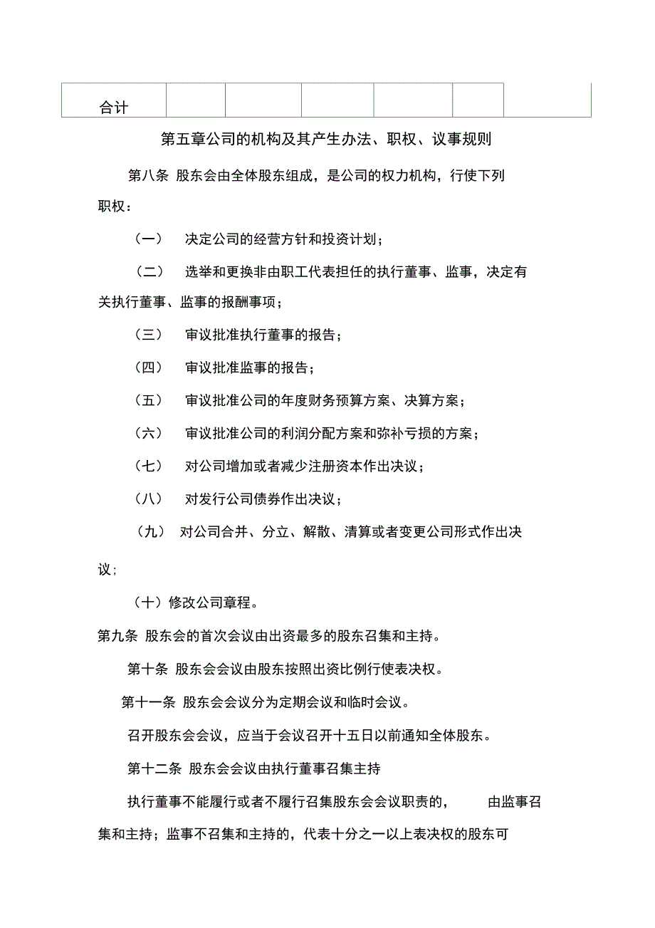 贵州公司注册程范本(最新)_第2页