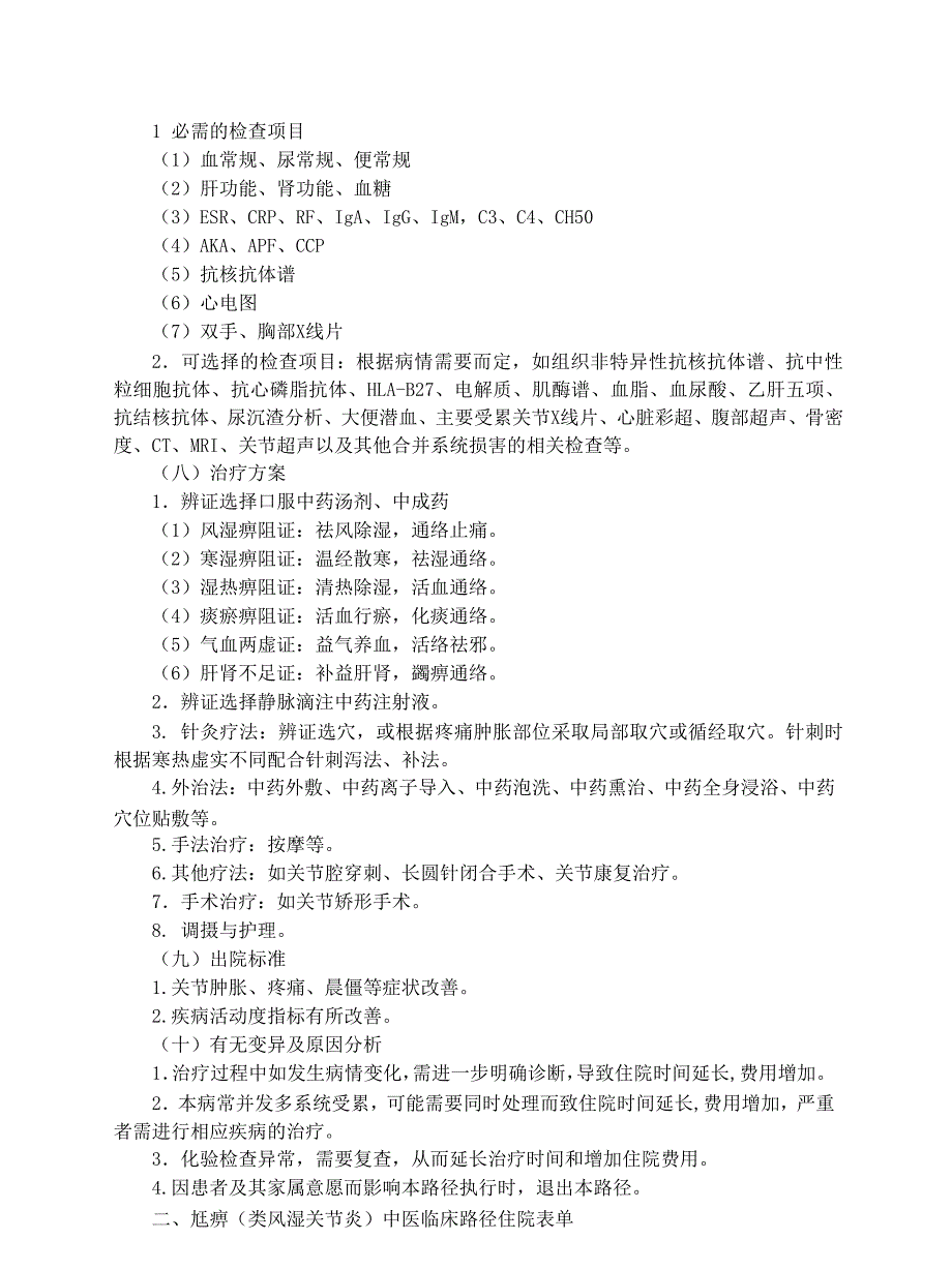 类风湿关节炎中医临床路径_第2页