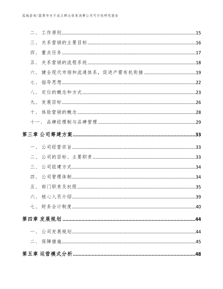 固原市关于成立群众体育消费公司可行性研究报告_模板范本_第4页