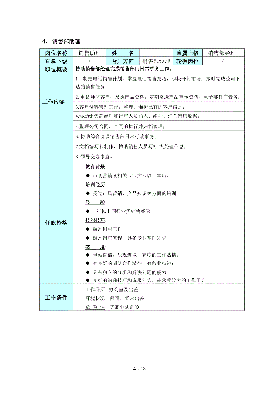 销售部管理流程及销售提成_第4页