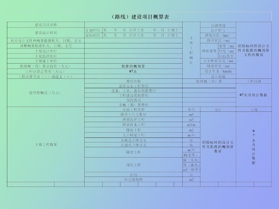 竣工决算报表_第1页