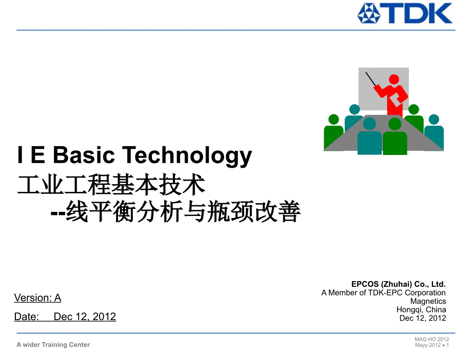 IE基本技术线平衡分析与瓶颈改善_第1页