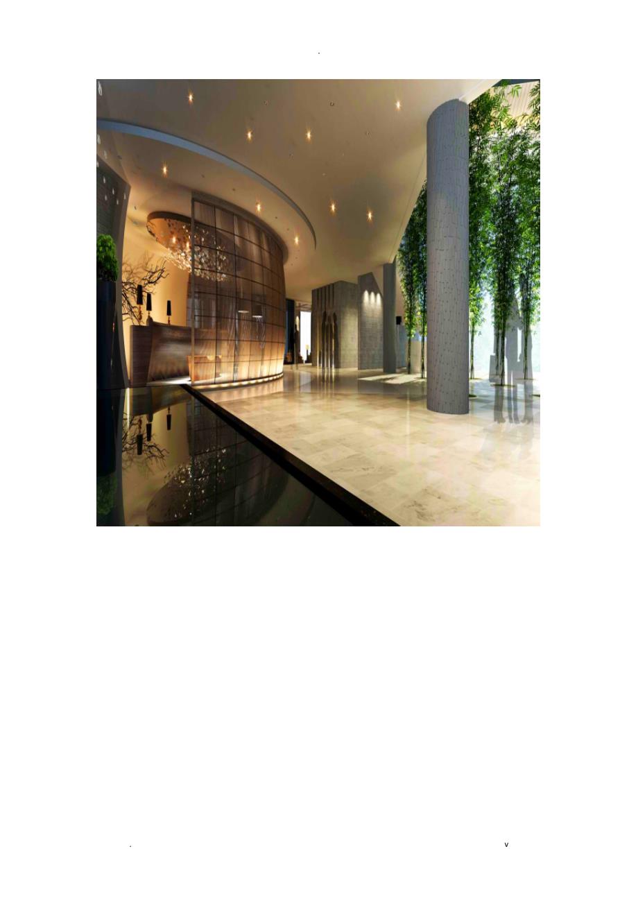 用简洁时尚来诠释现代酒店室内设计尚感_第4页