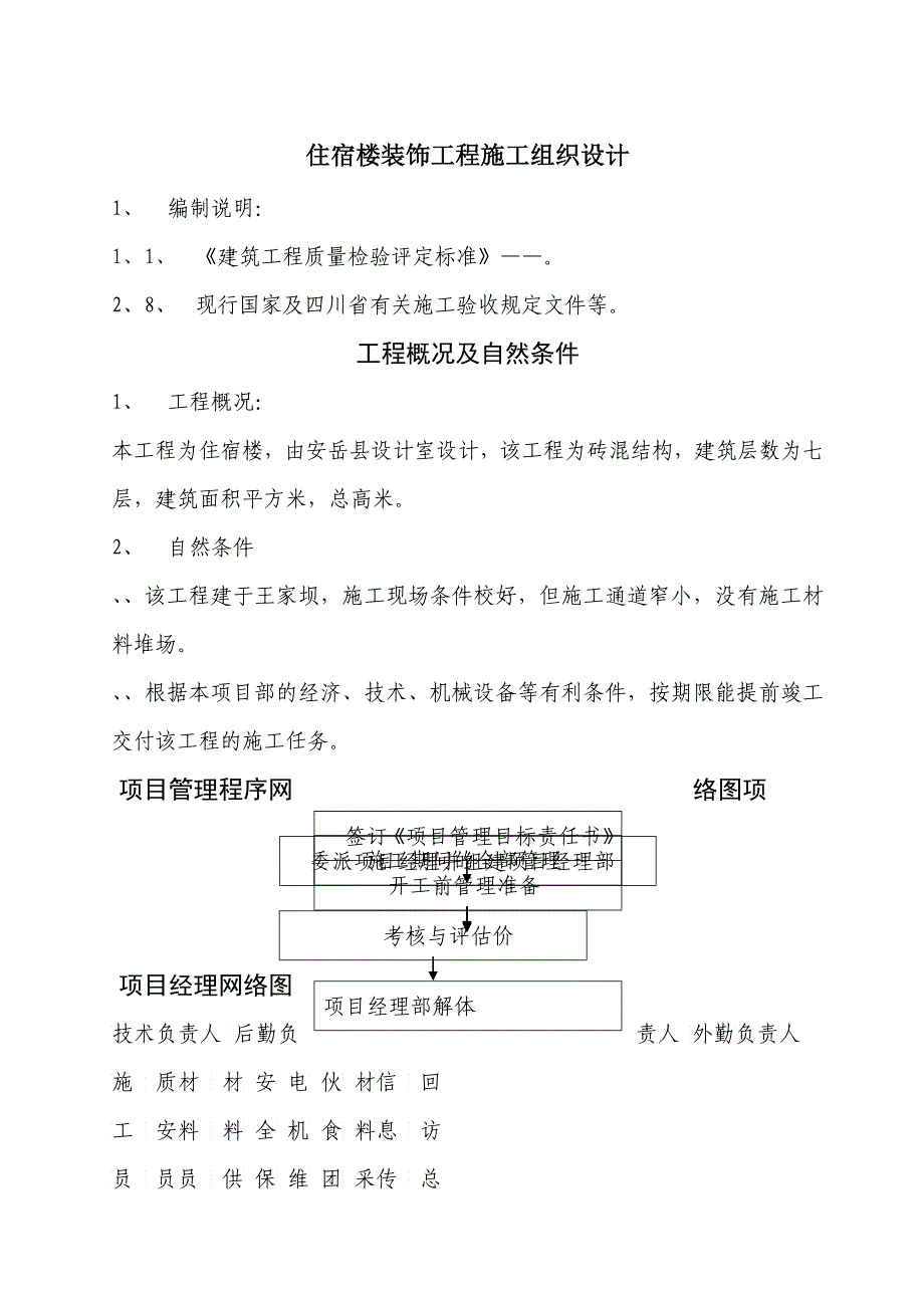 住宿楼装饰工程施工组织设计_第1页