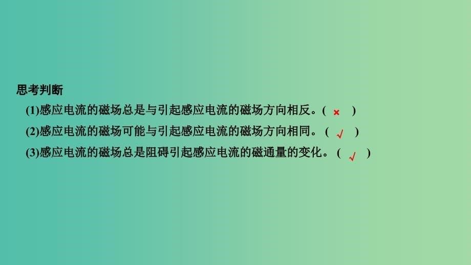 新课标2018-2019学年高考物理主题三电磁感应及其应用3.1电磁感应3.1.3第1课时楞次定律课件新人教版选修3 .ppt_第5页