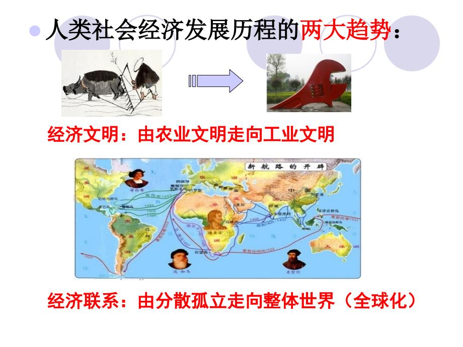 新世界经济全球化的趋势._第1页