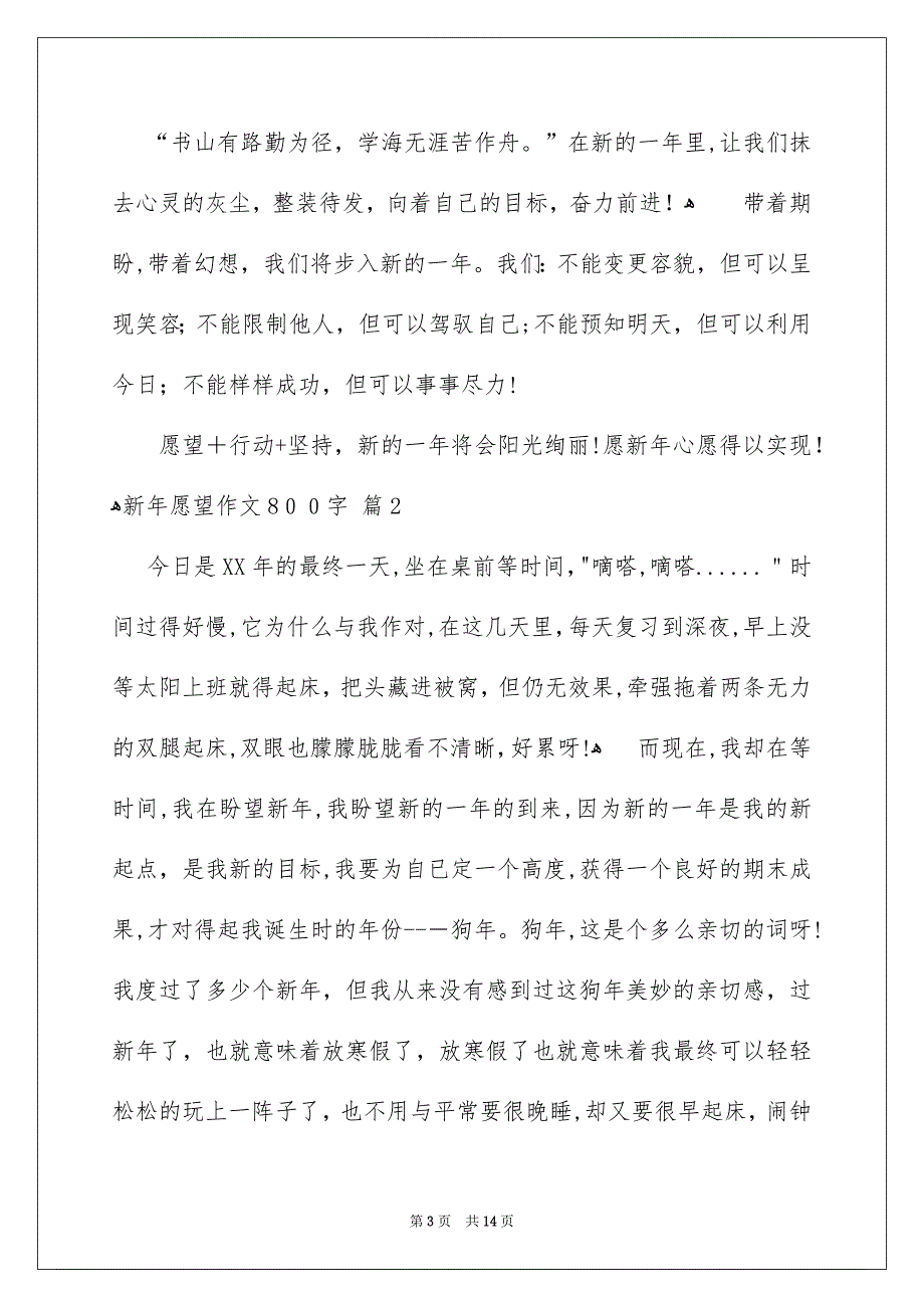 新年愿望作文800字_第3页