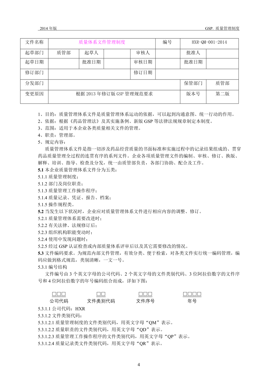 2015年新版GSP管理制度(整套).doc_第3页