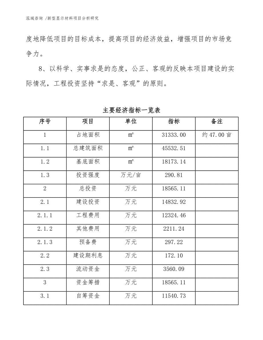 新型显示材料项目分析研究_第5页