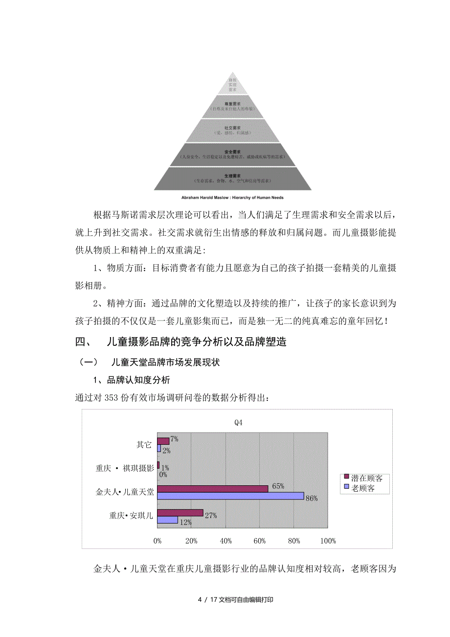 金夫人儿童天堂杯营销策划大赛文案_第4页