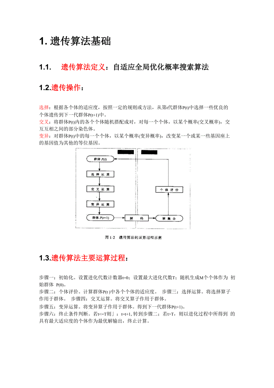 遗传算法学习笔记_第1页