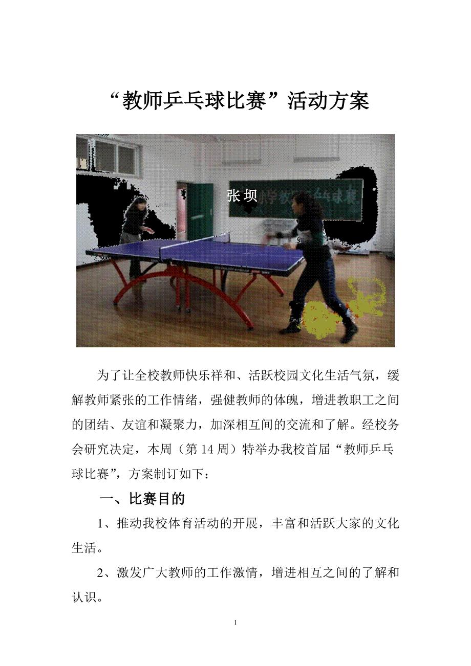 乒乓球比赛方案_第1页
