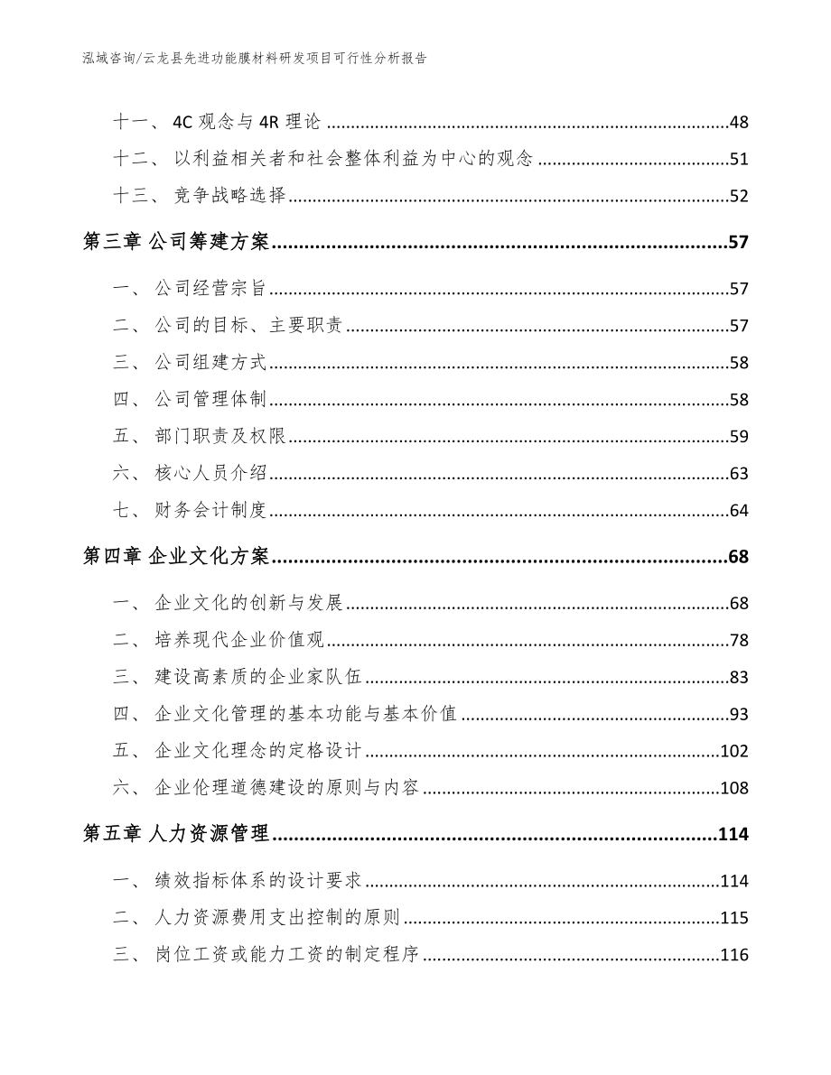 云龙县先进功能膜材料研发项目可行性分析报告_第3页