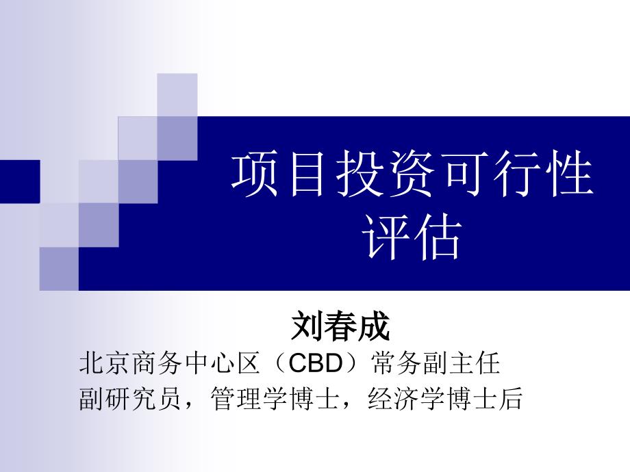 投资项目财务分析报表_第1页