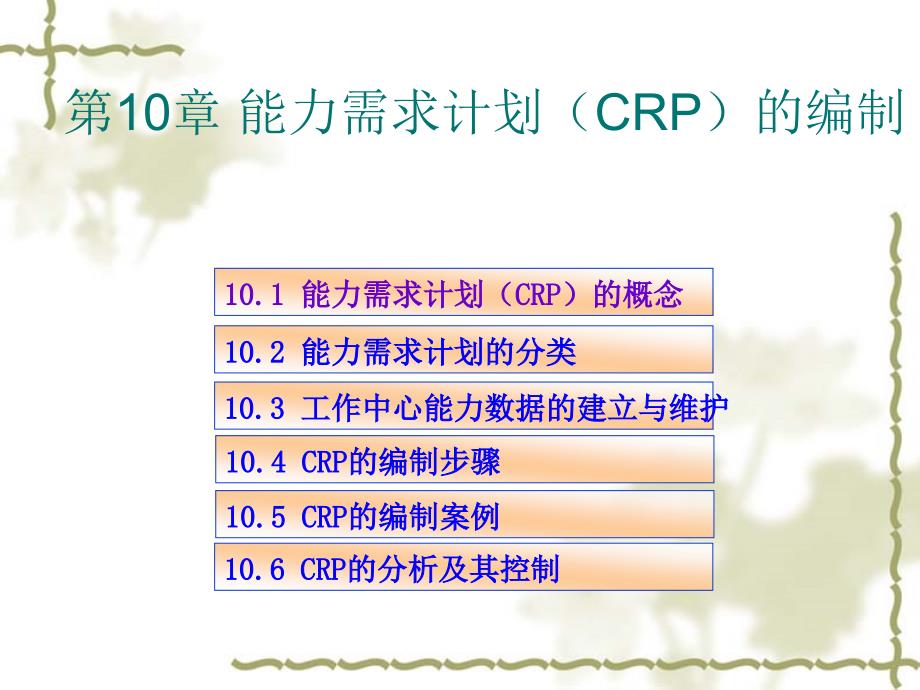 能力需求计划(CRP)的编制.ppt_第1页