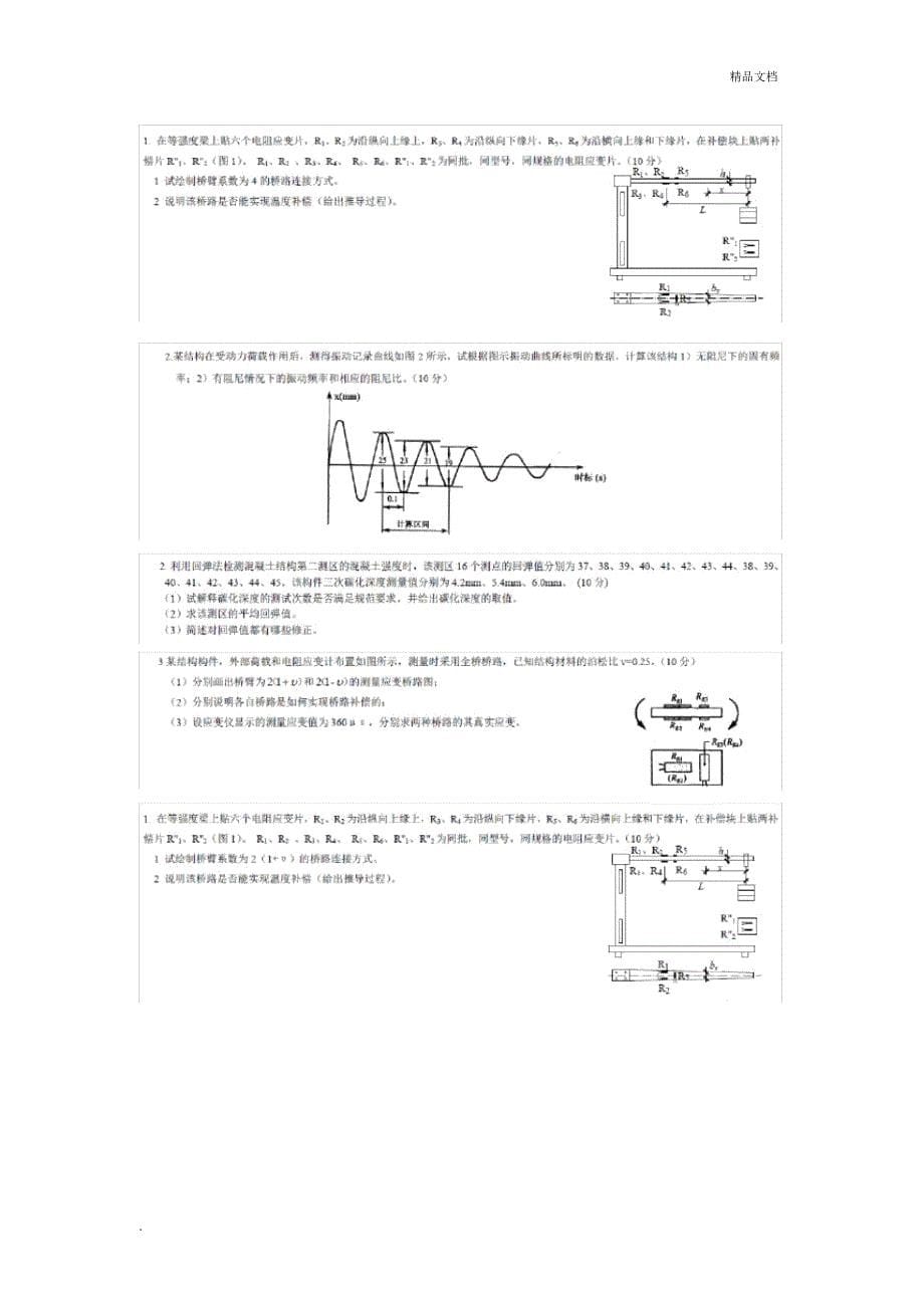 青岛理工大学建筑结构实验考试资料_第5页