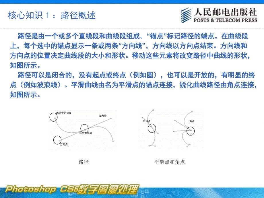 PhotoshopCS5数字图像处理教学课件张馨月刘万辉路径与矢量图形工具应用_第5页